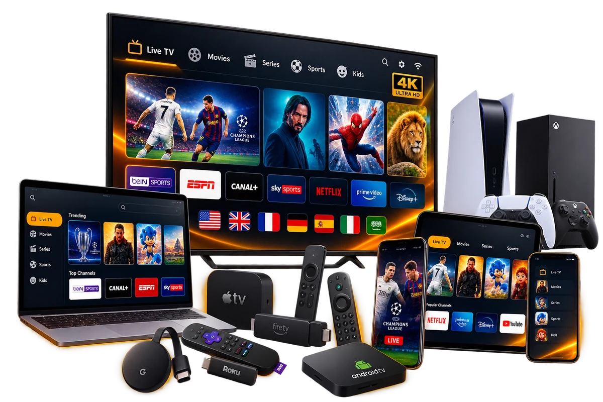 Elon IPTV Compatible Devices